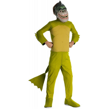Monsters vs Aliens Deluxe Missing Link Costume - Small