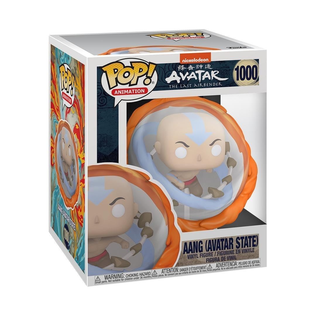 Funko Pop Animation Super: Avatar - Aang All Elements, Multicolor (56022)