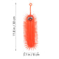 Nuobesty Flashing Light Up Stretchy Caterpillars, 4Pcs Stress Balls Toy, Anxiety And Stress Relief Toys For Adults Teen Kids(Random Color)