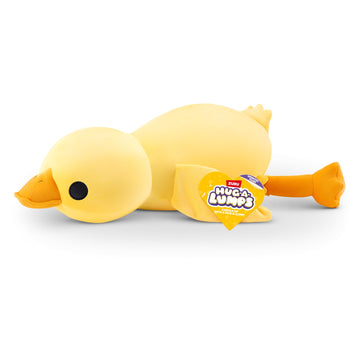 Hug-A-Lumps Duck(Bailey) Weighted Plush 3.3 Lbs, Cuddly, Squishy, Comfort Plush, Anti-Stress By Zuru