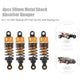 Aluminum Oil Filled RC Shock Absorber 55mm for Tamiya Tt-01 Mf-01x 1/10 RC Car Upgrade Part 4 pcs/set(Yellow)