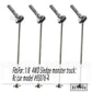 RCMYou RC Drive Shaft CVD Upgrades Part for 1/8 Sledge 4WD #95076-4, 4pcs Front Rear Harden Steel #45 Hops Up for 1/8 4WD Sledge