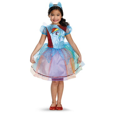 Rainbow Dash Deluxe Costume, Medium (7-8)