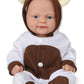 Vollence 18 Inch Full Silicone Reborn Doll - Lifelike Silicone Baby Dolls, Not Vinyl, Realistic Newborn, Soft Body, Waterproof,