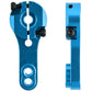 3PCS Vgoohobby 25T Aluminum Servo Horns Arms M3 Threads Metal Steering Arm Compatible with RC Car Truck Buggy Airplane,Blue