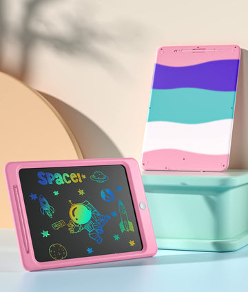 Beydoa Lcd Writing Tablet For Kids, Colorful 12 Inch Doodle Board, Toddler Toys For 3 4 5 6 7 8 Years Old Boys Girls, Drawing Bo