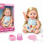 Wiztoy Lyla Alia Series My Lucky Baby Doll - Soft Realistic Baby Girl Doll With Feeding & Potty Accessories | Feels Like Real Ba