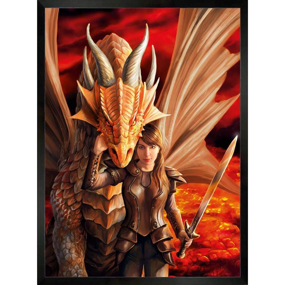 Clementoni - 39464 - Anne Stokes Collection - Inner Strenght Puzzle For Adults And Children - 1000 Pieces