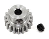 Robinson Racing 1119 Steel Alloy Motor Pinion Gear, 1/8'' Bore, 6 Mod Pitch, 19 Tooth
