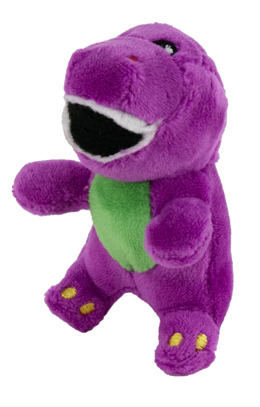 World's Smallest Barney Plush Toy - Miniature Purple Dinosaur - Model 5193