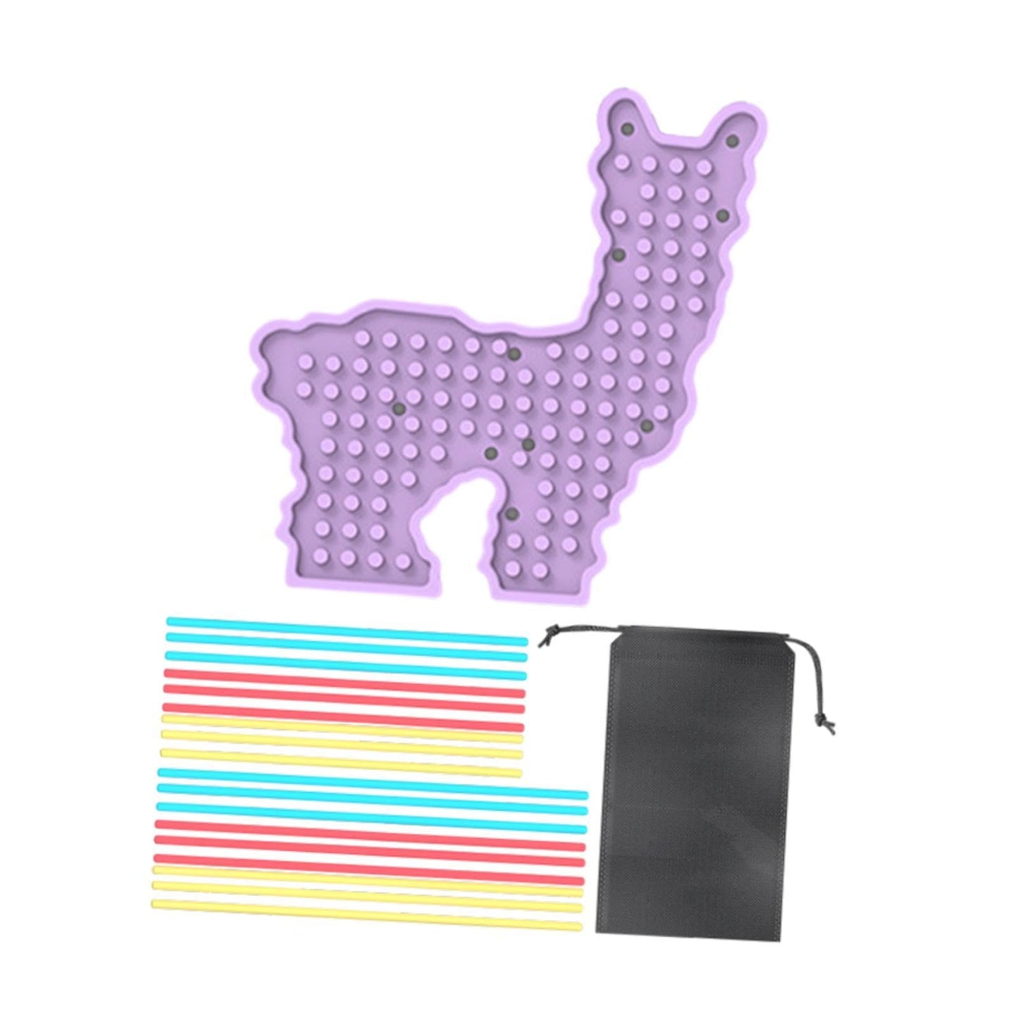 The Style Sutra Silicone Sensory Activity Board Calm Down Toy For Girls Boys Kids 2 Year Old Violet