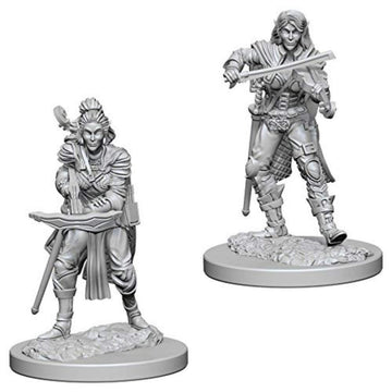 Neca Pathfinder Deep Cuts Unpainted Miniatures: Wave 4: Elf Female Bard