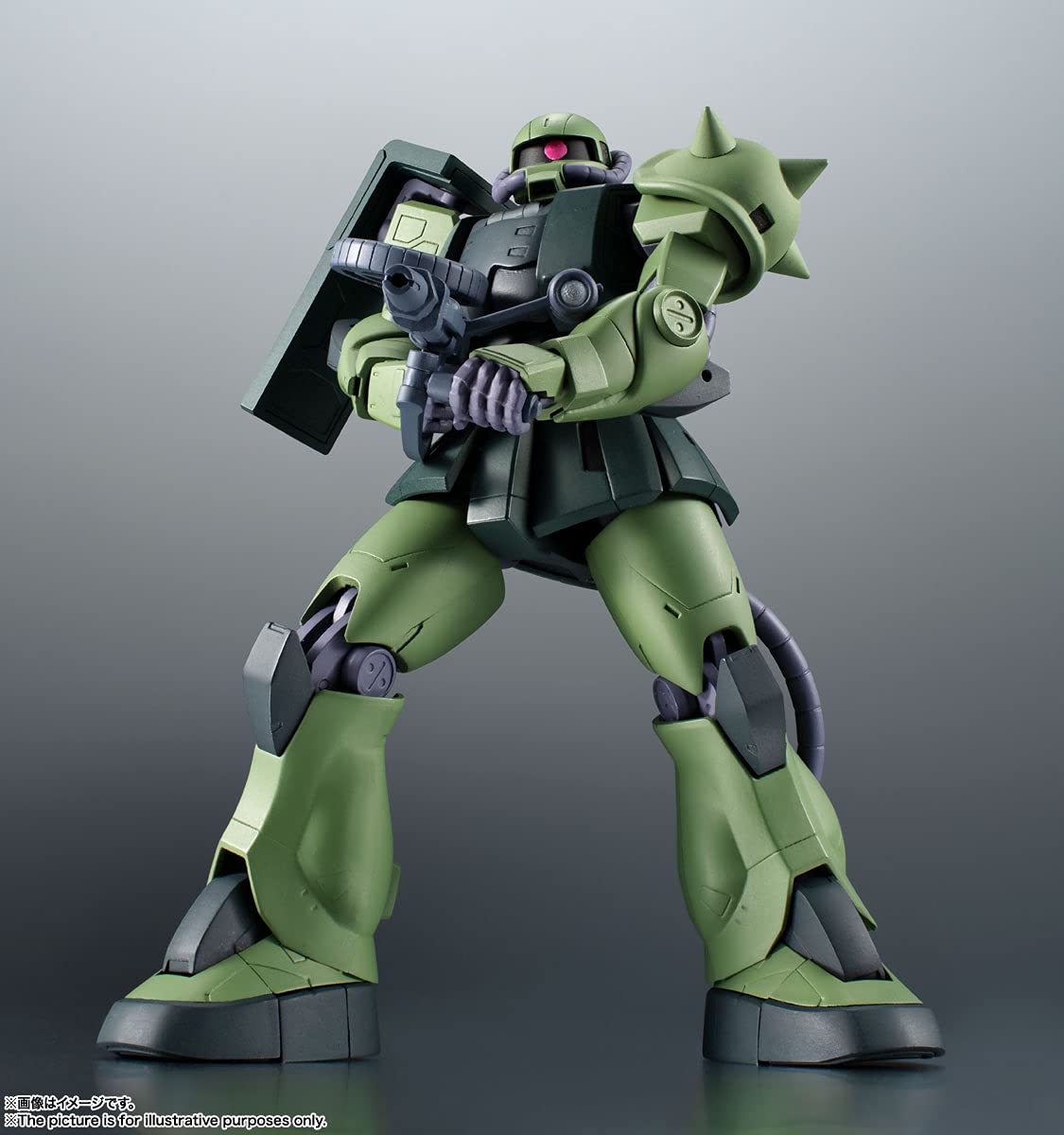 TAMASHII NATIONS - Mobile Suit Gundam The 08th MS Team - MS-06JC ZAKU II Type JC Version A.N.I.M.E.  Bandai Spirits The Robot Spirits Collectible