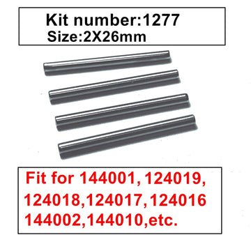 Optical Axis Pin,Wltoys Spare Parts 144001.1277 for C-Hub Carrier on Wltoys 144001 124019 124018 124017 124016 144010 144002 RC