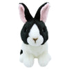 The Puppet Company Wilberry - Minis - Black & White Dutch Rabbit Soft Toy - WB005022