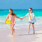 Beach Shell Bags for Holding Beach Shell, 3Pcs Seashell Collecting Bags with Adjustable Shoulder Straps, Sand Toys for Kids Pick