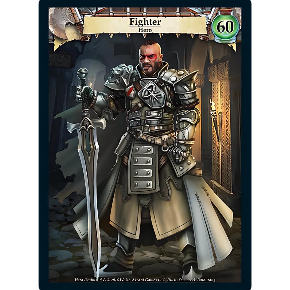 Hero Realms Hero Realms Bundle - Ruin of Thandar + 6 Character Packs, Small, Gold, Cardstock, Model WWG501-506