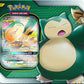 Pokemon Tag Team Tin Snorlax-GX & Eevee- TCG: Sun & Moon Box- 4 Booster Packs | 1 Special Eevee & Snorlax-GX Foil Card | Genuine