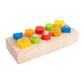 Ecomistiq Montessori Wood Nuts And Bolts Board Fine Motor Skills Educational Toys