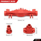 RCAWD Rear Axle Housing Cover Case Set LOS242030 for Losi 1/8 LMT Red