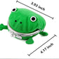 Bestmaple Frog Wallet Anime Cartoon Wallet Coin Purse Manga Flannel Wallet Cute Funny Plush Toy (Anime Frog)
