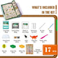 Camp Curriculum Dinosaur Activity Toy Set - Slime, Paint, DIY Soap Making - STEM Kit for Ages 8-14 - Model SR21412