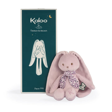 Kaloo Lapinoo My First Friend Corduroy Rabbit - Machine Washable - 10” Tall In Gift Box - Pink Ages 0+ - K969940