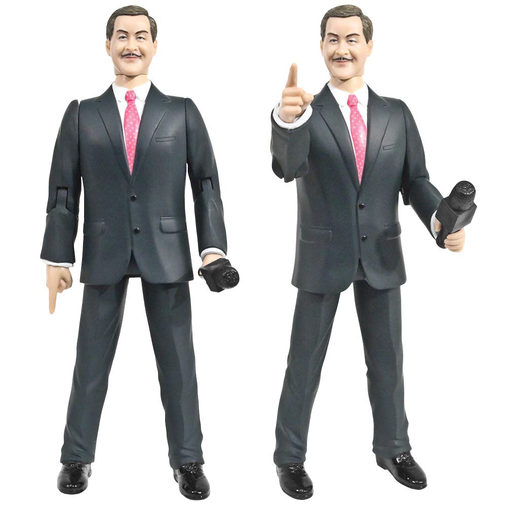 Ultimate Talking Wrestling Referee & Ring Announcer Action Figures For Wrestling Figures