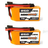 CNHL 4S Lipo Battery 850mAh 70C 14.8V lipo Battery with xt30u for RC Airplane Helicopter Quadcopter multirotor FPV Racing Drone(