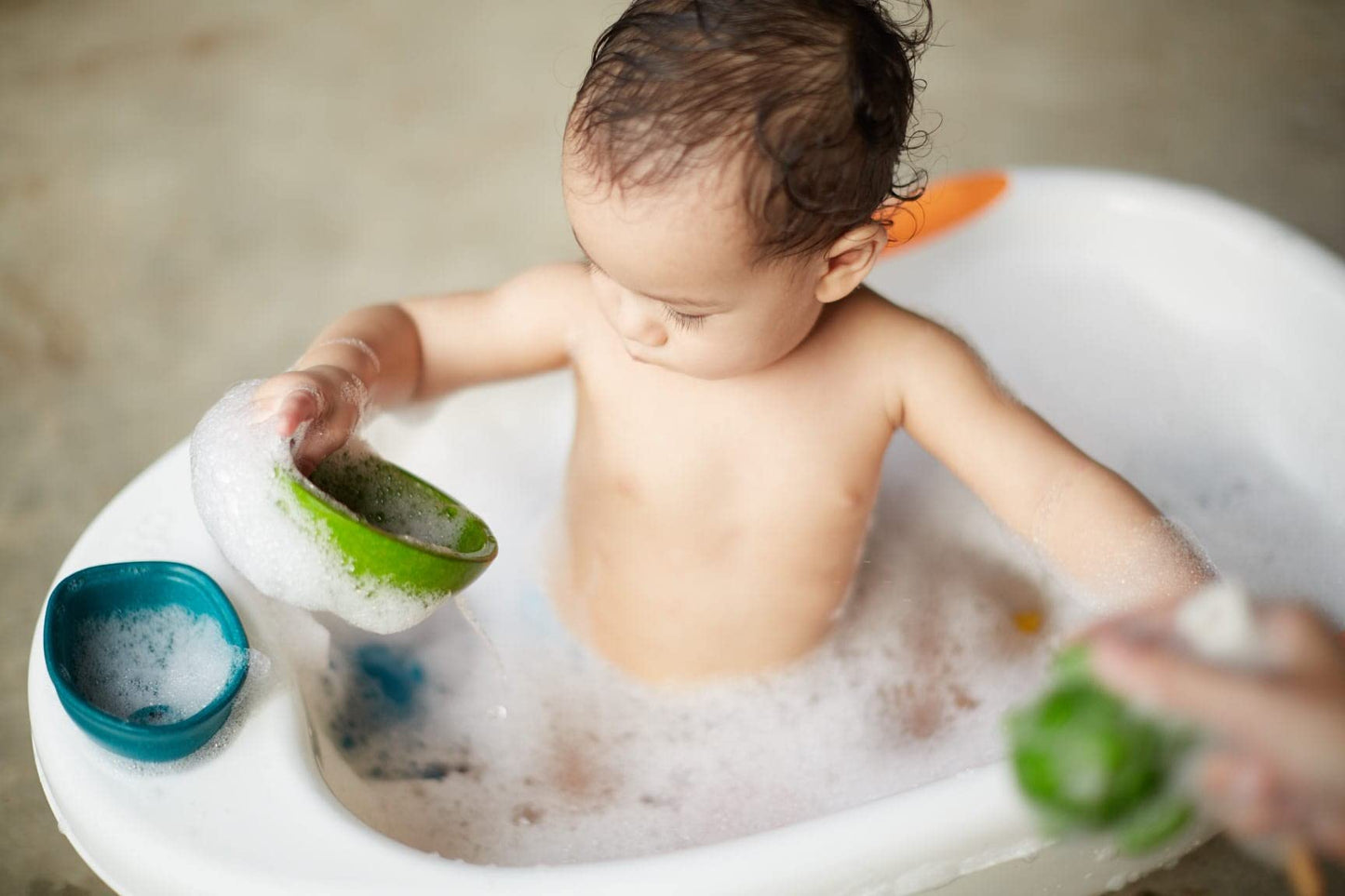 Plantoys Fountain Bowl Set For Bath And Water Play Toy (5714) | Sustainably Made From Rubberwood And Non-Toxic Paints And Dyes | Eco-Friendly Planwood