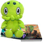 C Is For Cthulhu Board Book & Green Plush Bundle (Standard Plush, 12 Inches)