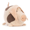 Jellycat Higgledy Piggledy Old Spot Pig Plush Toy - 22" Really Big, Peachy Pink, Model 19868, Farmyard Stuffed Animal for Kids
