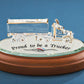 Glass Baron 18 Wheeler Figurine