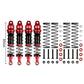 INJORA RC Shock Absorber Set 4pcs RC Dampers for 1/10 RC Crawler Axial SCX10 90046 AXI231017 TRX-4 D90 (90mm)