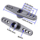 2-Pack Metal 25T Servo Horn Steering Arms M3 Thread for Futaba Savox Power HD HSP MG995 MG996 Servo Motor