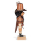 Chocolate Brown Puss in Boots 10.75 x 4 Wood Decorative Tabletop Figurine