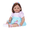 Adora Toddler Time Babies 20" Doll - Vinyl, Hand Painted Eyelashes, Fresh Baby Powder Scent, Summer Flamingo, Ages 6+ - Model 24093