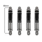 Pothyes 53mm 59mm 66mm 78mm Aluminum Long Threaded Shocks Absorbers Oil Damper for 1/18 RC Crawler TRX4M TRX-4M KUpgrade Parts (