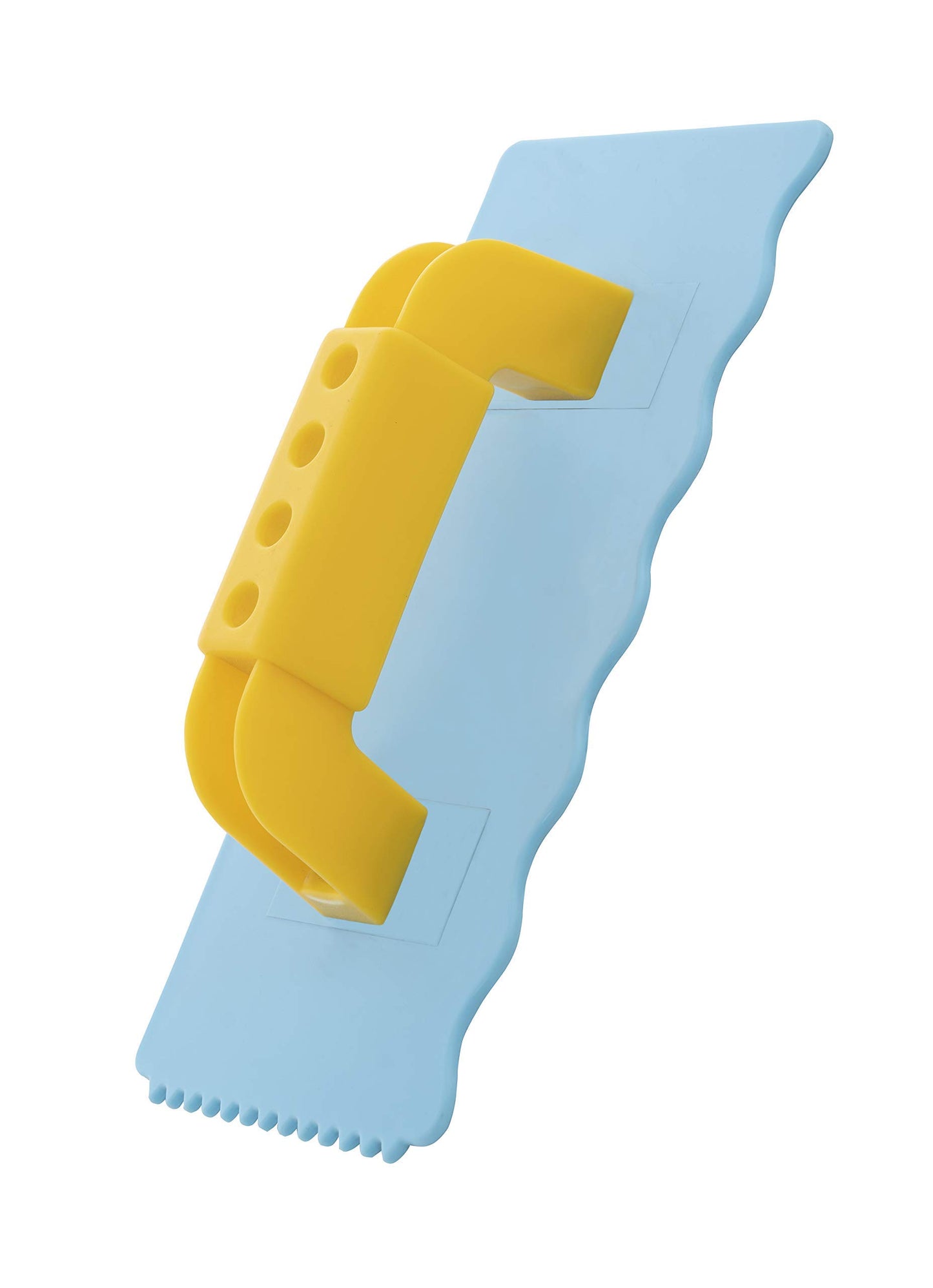 Snow Toy Trowel Rectangle Shape - Kids Beach Sand Fun Toy Light Blue & Yellow Hand Trowel, Sturdy And Well Designed. By Superio