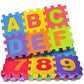 Rs Store 36 Pcs Abcd,1 To 10 Alphabet Blocks Puzzle Foam Mat For Kids, Interlocking Learning Alphabet And Number, Puzzle Eva Foa