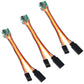 QCCAN 3PCS RC Servo Signal Reverser Rotation Inverter for Aircraft Airplane Steering Gear