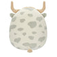 Squishmallows Original 19Cm Borsa, Grey Spotted Highland Cow, Add Ainhoca To Your Team, Ultra Soft Plush