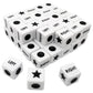 Ahoper 50 Pieces Left Right Center Dice Only 50 Dices Left Right Center Dice Game Prime Dice Only,Left Right Center Bulk,16mm St