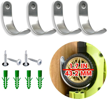 Metal Wall Mount For Lego Car Holder - Wheel Diameter 1.7 In / 43.2 Mm Compatible For Lego Cars Technic, Mclaren F1, Speed Champ