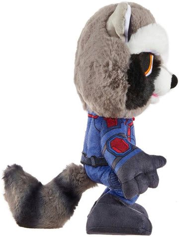 Marvel The Guardians Of The Galaxy Rocket Raccoon Plush With Sound