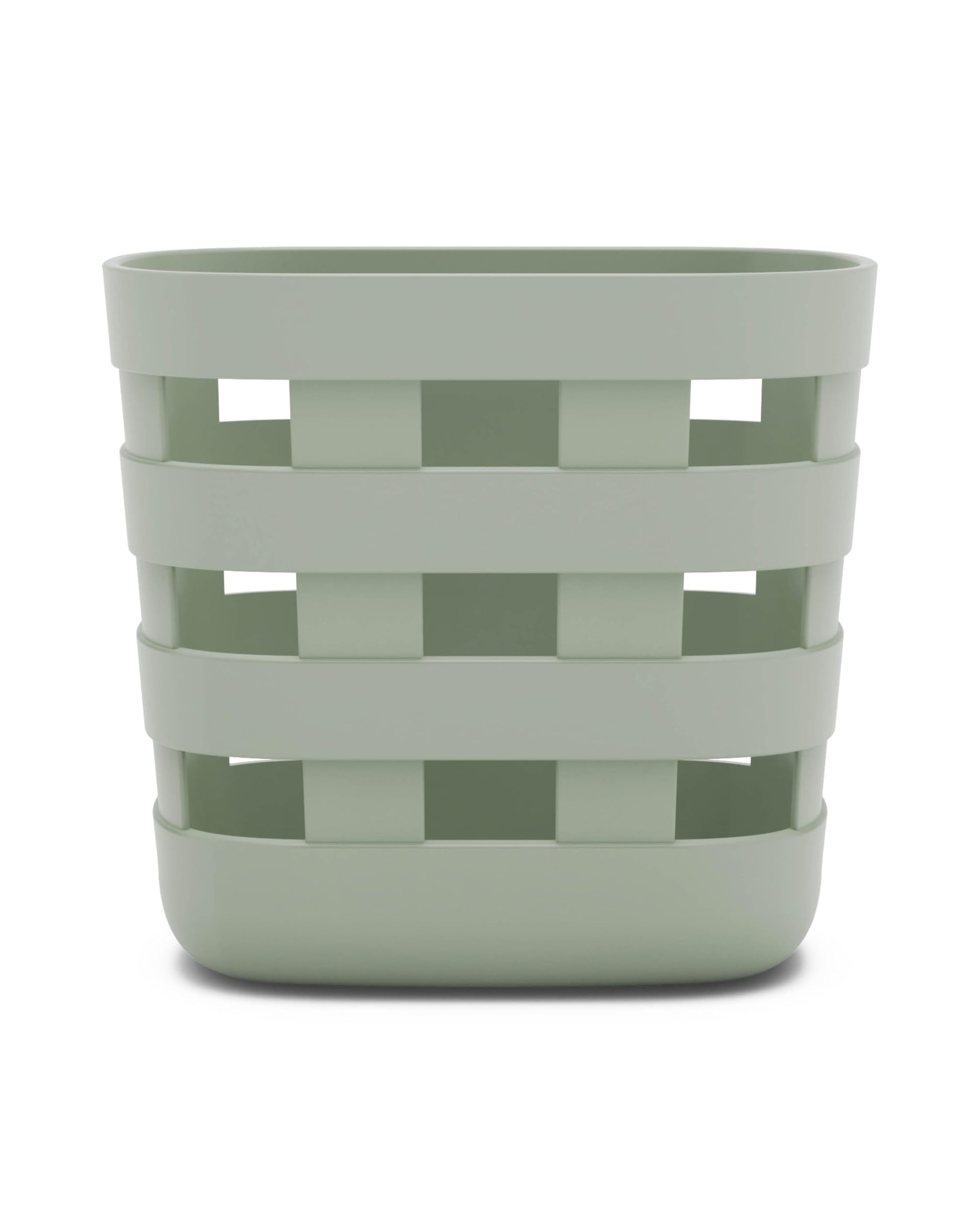 Lalo Bath Time Storage Bin - Keep Items Organized & Dry With Non-Toxic Plastic, Easy Cleanup, Removable Drying Bin, Woven Baby O