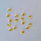 Micro Resin Bees, Dollhouse Miniature Tiny Honey Bees, Terrarium Fairy Garden Cartoon Bees, Mini Micro Landscaping Decoration (5