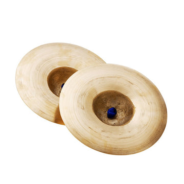 Andoer 15Cm/5.9In Mini Small Kids Children Copper Hand Cymbals Gong Band Rhythm Beats Percussion Musical Instrument Finger Cymba