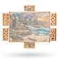 2000 Piece Wooden Jigsaw Puzzle Board -6 Drawers, Rotating Puzzle Table | 41.5    X 30    Jigsaw Puzzle Table | Cover Included -