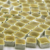 Mini Ceramic Tiles (0.19Inch Or 5Mm) 250 Pieces, Honey, Wc06
